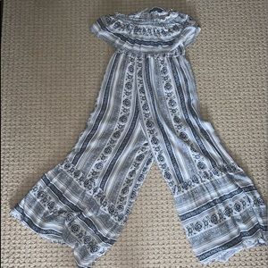 American Eagle- Bandeau Top Jumpsuit